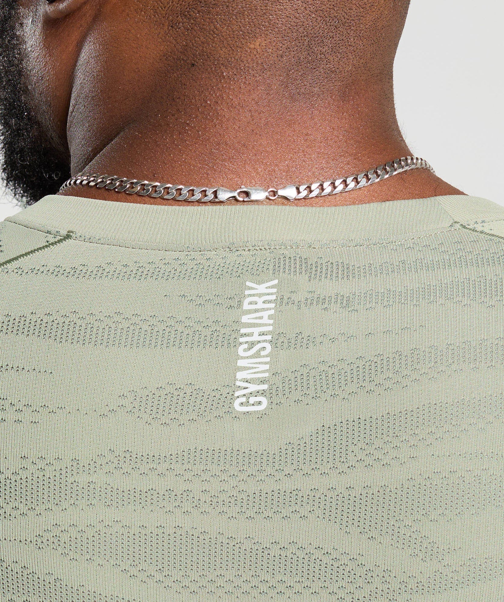 GYMSHARK GEO ANIMAL SEAMLESS LONG SLEEVE T-SHIRT