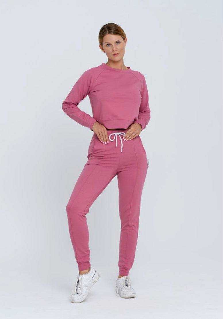 Gymwolves Women Track Suit Team | Pink | Cosiness Series | - Azula sportswear