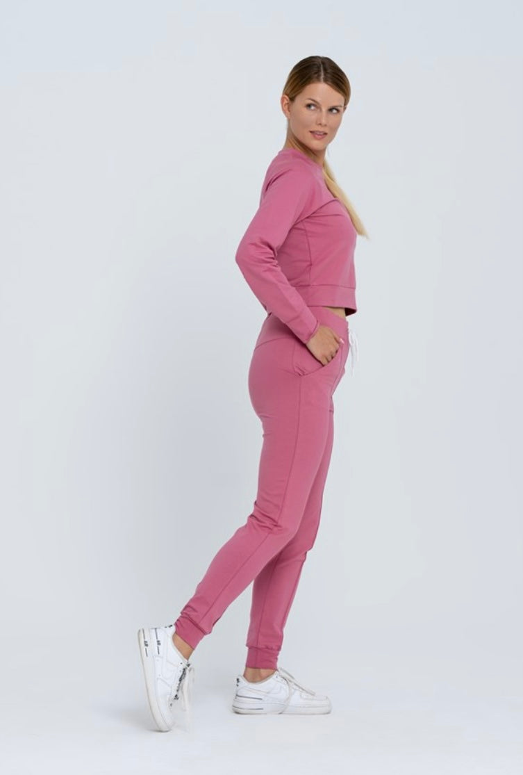 Gymwolves Women Track Suit Team | Pink | Cosiness Series | - Azula sportswear