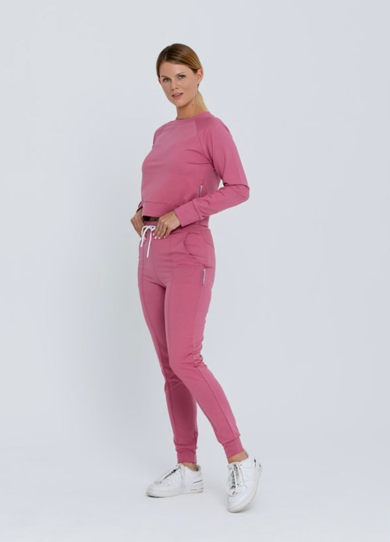 Gymwolves Women Track Suit Team | Pink | Cosiness Series | - Azula sportswear