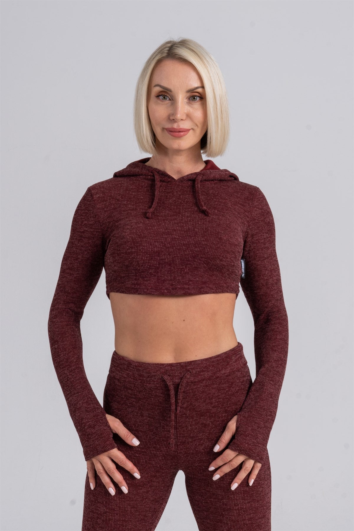 Gymwolves Women Track Suit Team | Set Of 3 | sports Bra | Hoodie | Bottom | - Azula sportswear