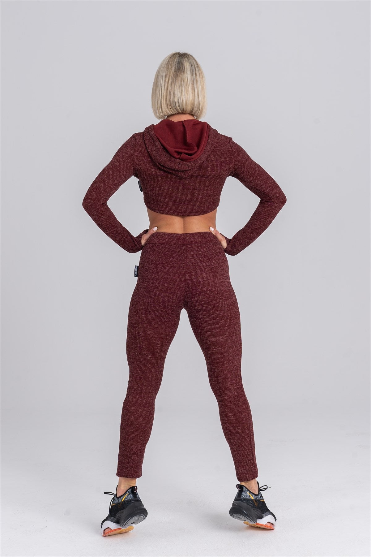 Gymwolves Women Track Suit Team | Set Of 3 | sports Bra | Hoodie | Bottom | - Azula sportswear