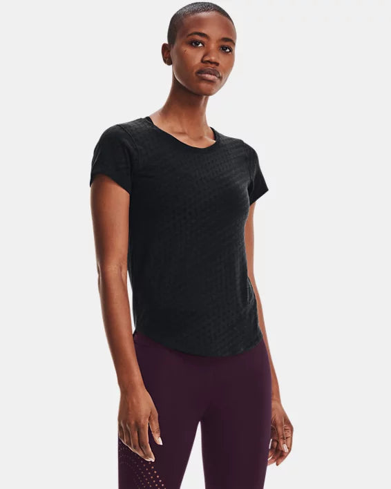 Under Armour Women's UA Streaker Runclipse Short Sleeve - Azula sportswear
