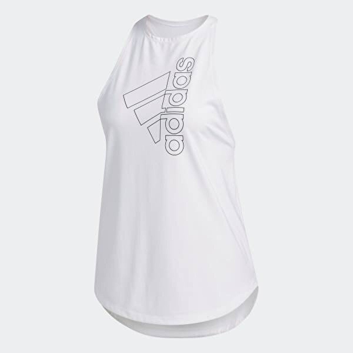 Adidas white AREOREADY womens training tank top