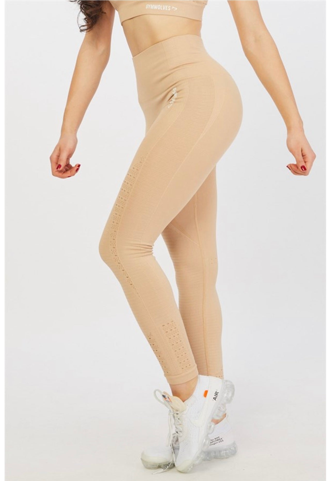 Gymwolves Women Seamless Sport Leggings | Kraft | Motive Series | - Azula sportswear