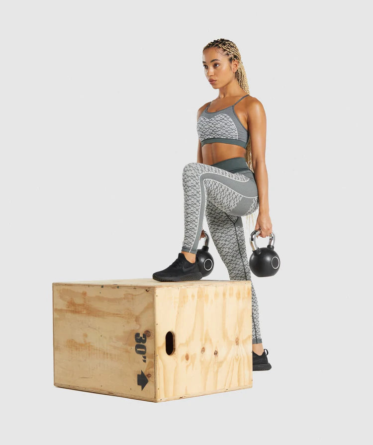 GYMSHARK WTFLEX SEAMLESS HIGH WAISTED LEGGINGS WOMEN - Azula sportswear