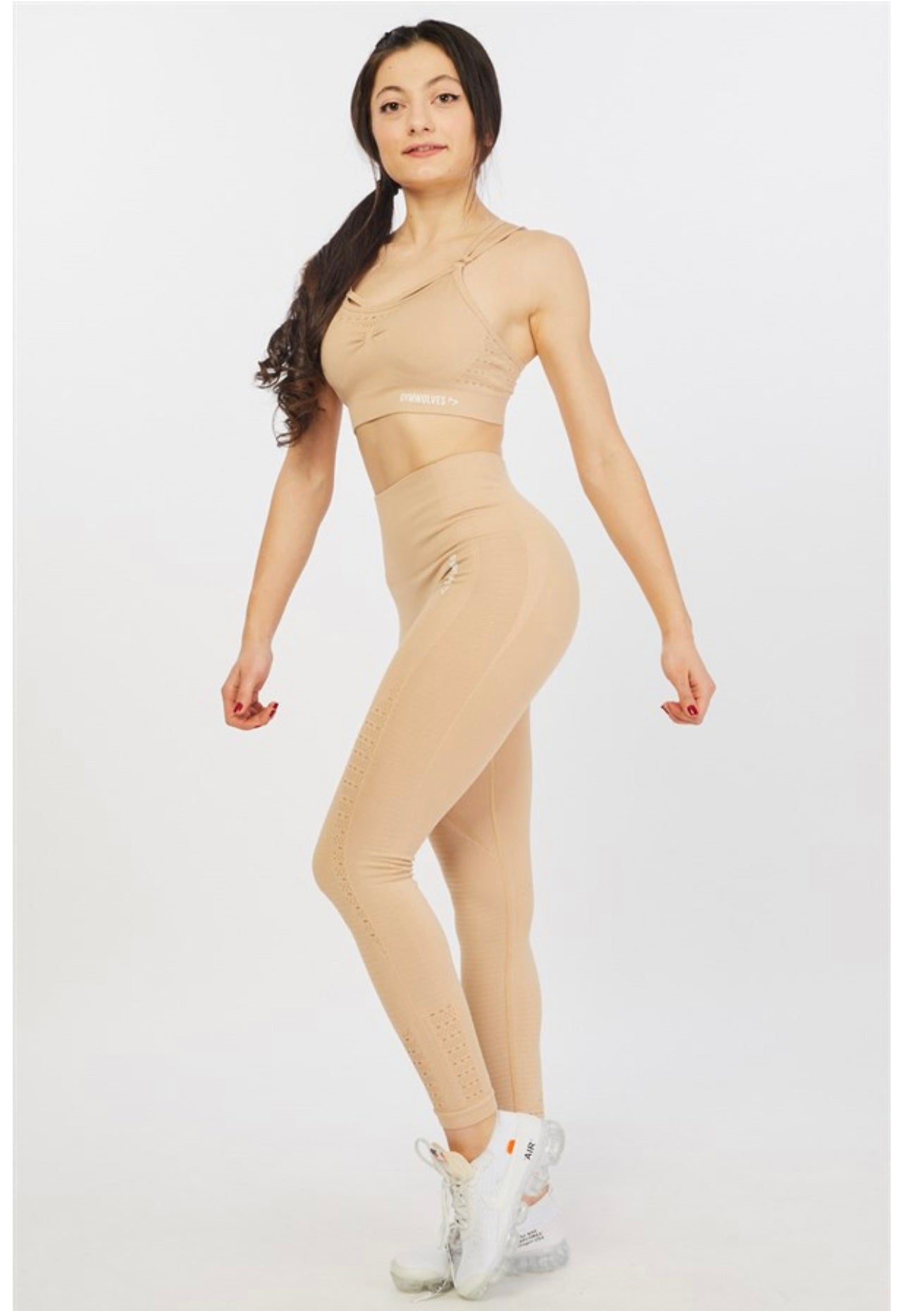 Gymwolves Women Seamless Sport Leggings | Kraft | Motive Series | - Azula sportswear