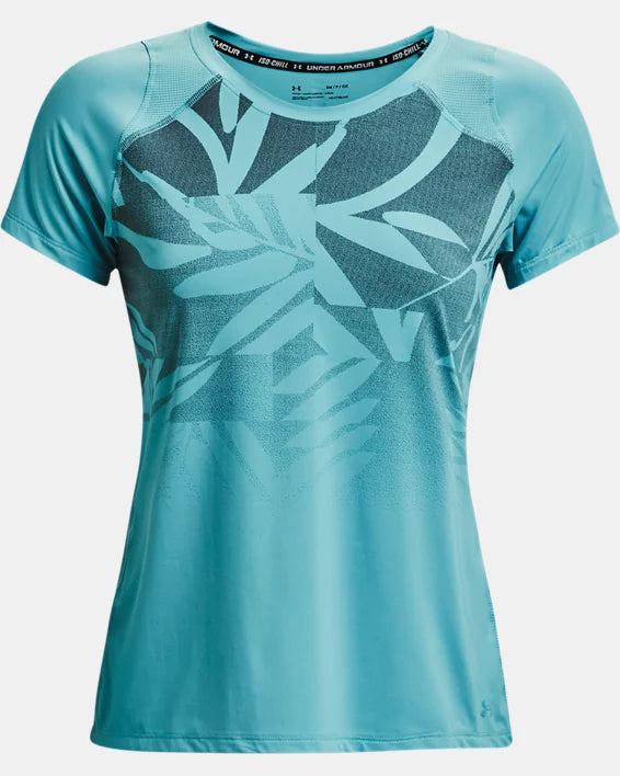 Under Armour Women's UA Iso-Chill Run Short Sleeve - Azula sportswear