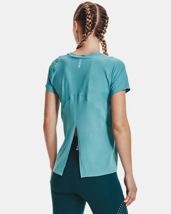 Under Armour Women's UA Iso-Chill Run Short Sleeve - Azula sportswear