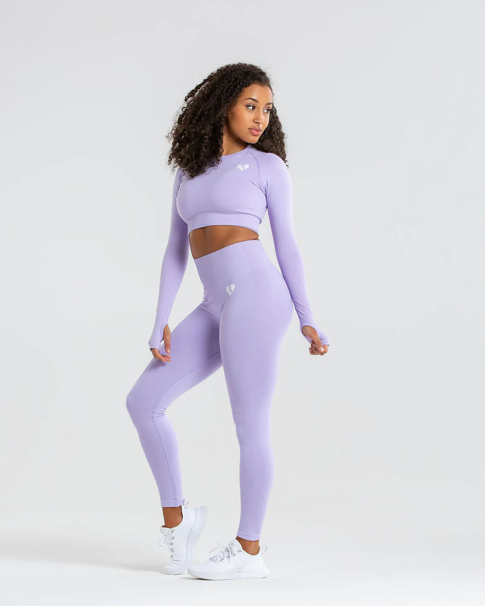 WOMEN’S BEST POWER SEAMLESS LONG SLEEVE CROP TOP
