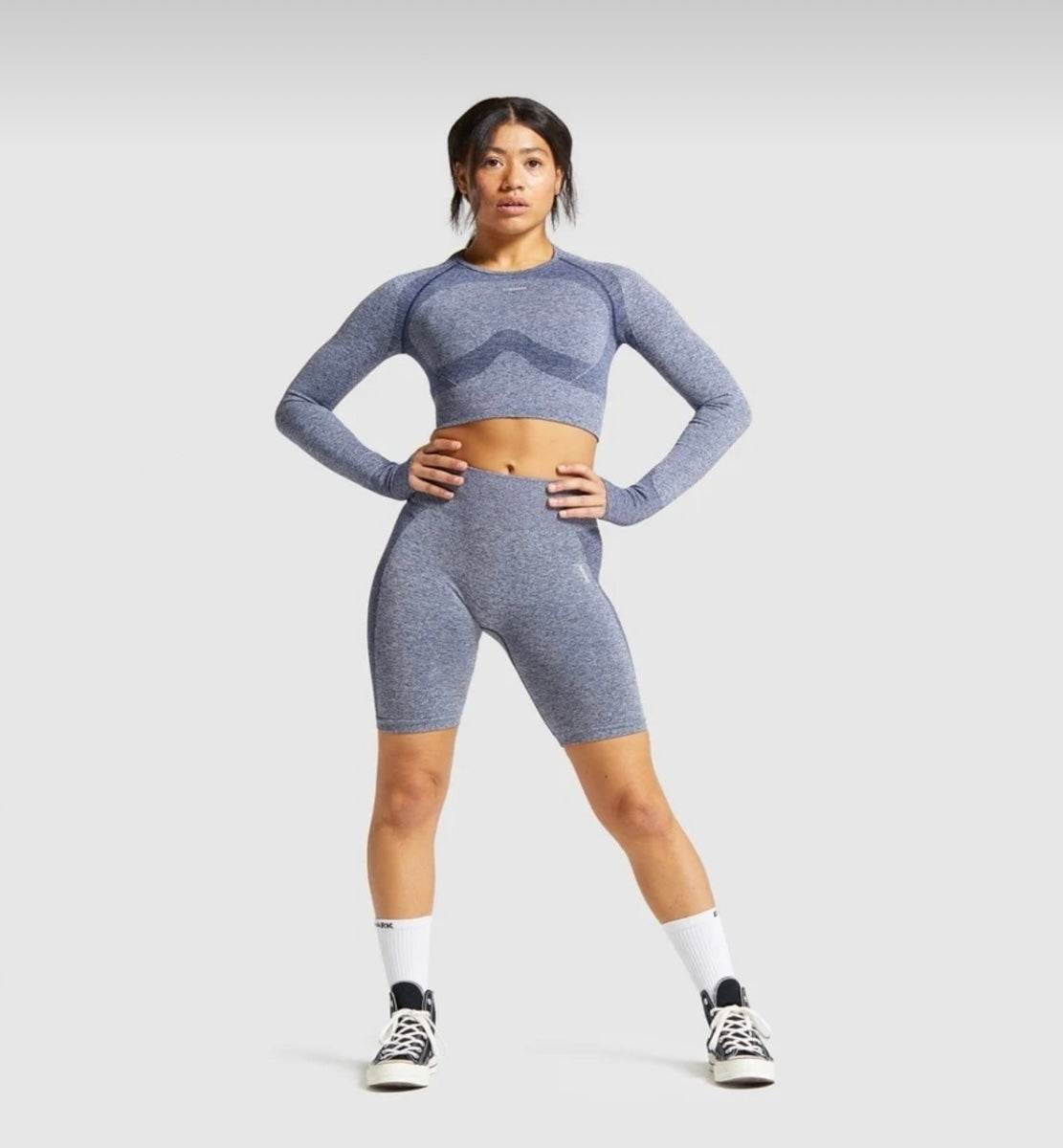 Gymshark Flex Sports Long Sleeve Crop Top - Azula sportswear