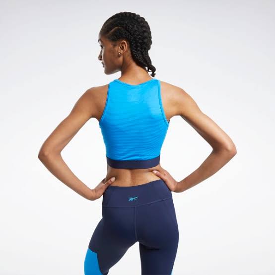 Reebok Mesh Crop Top (REE) Cycled - Azula sportswear