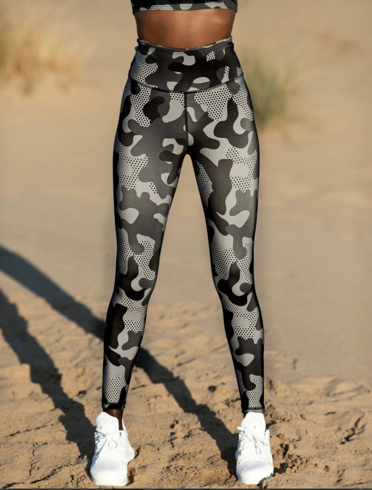 Lismina Patterned Extra High Waist Sport Leggings 716 - Azula sportswear