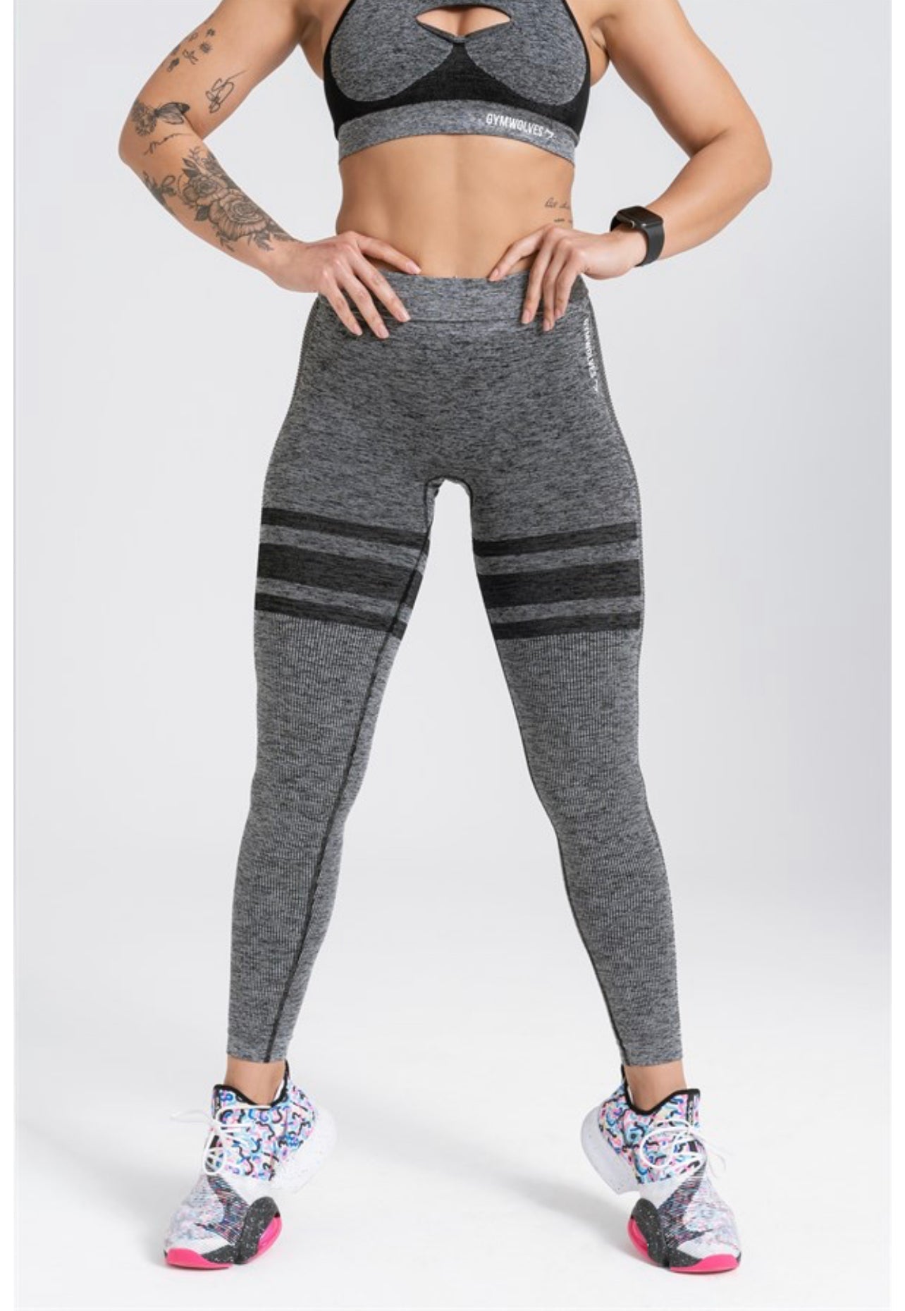 Gymwolves Seamless Sports Leggings | Seamles Leggings | Queen Series | - Azula sportswear