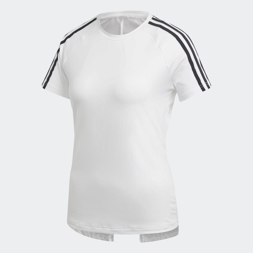 ADIDAS DESIGN 2 MOVE 3-STRIPES TEE - Azula sportswear