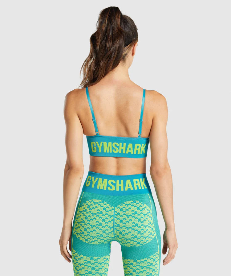 GYMSHARK WTFLEX SEAMLESS STRAPPY SPORTS BRA - Azula sportswear