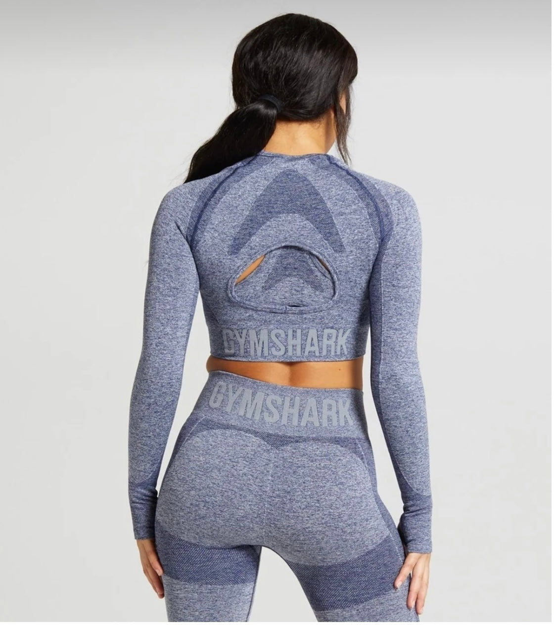 Gymshark Flex Sports Long Sleeve Crop Top - Azula sportswear