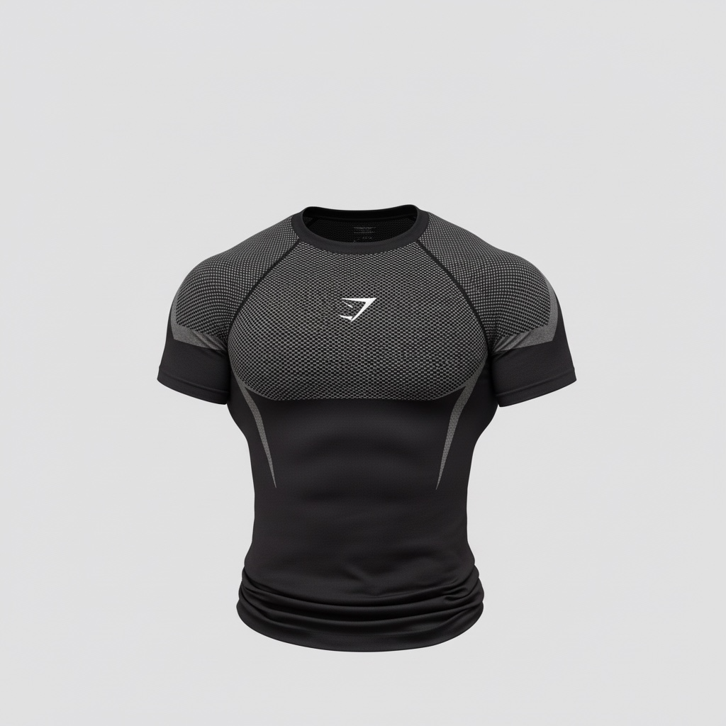 GYMSHARK ONYX 5.0 SEAMLESS T-SHIRT