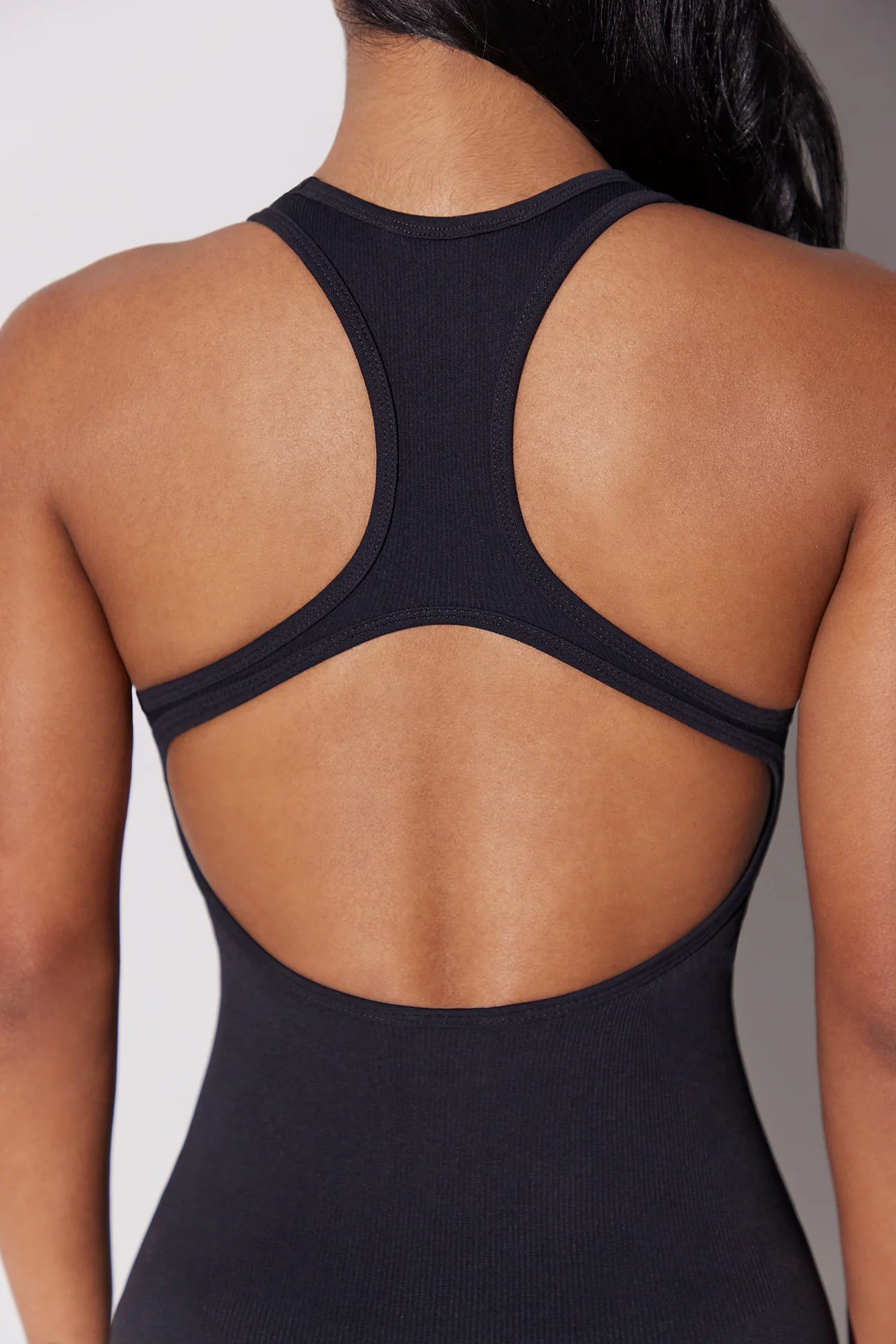 BO+TEE Full Length Cut-Out Jumpsuit in Black