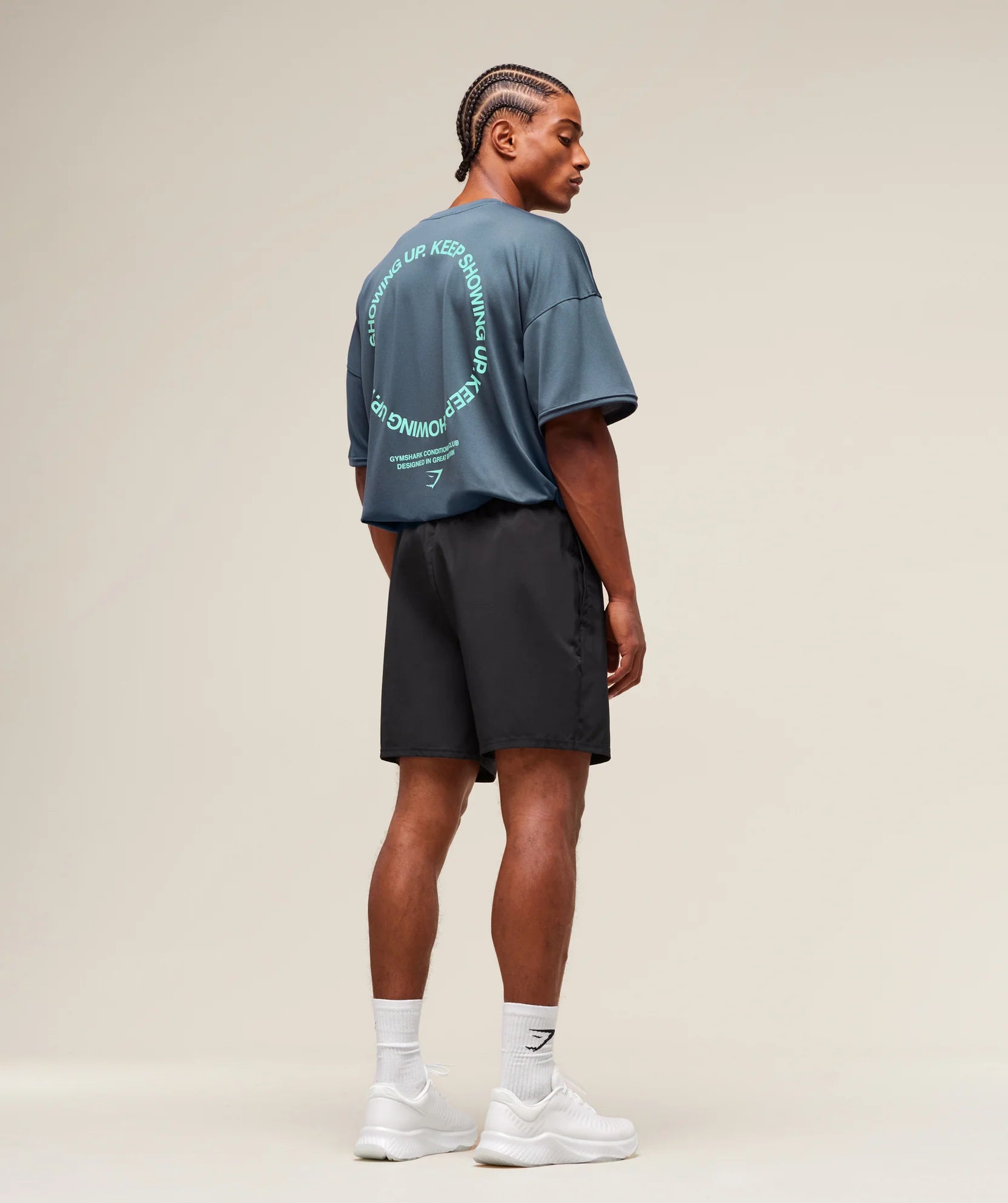 GYMSHARK KEEP SHOWING UP T-SHIRT