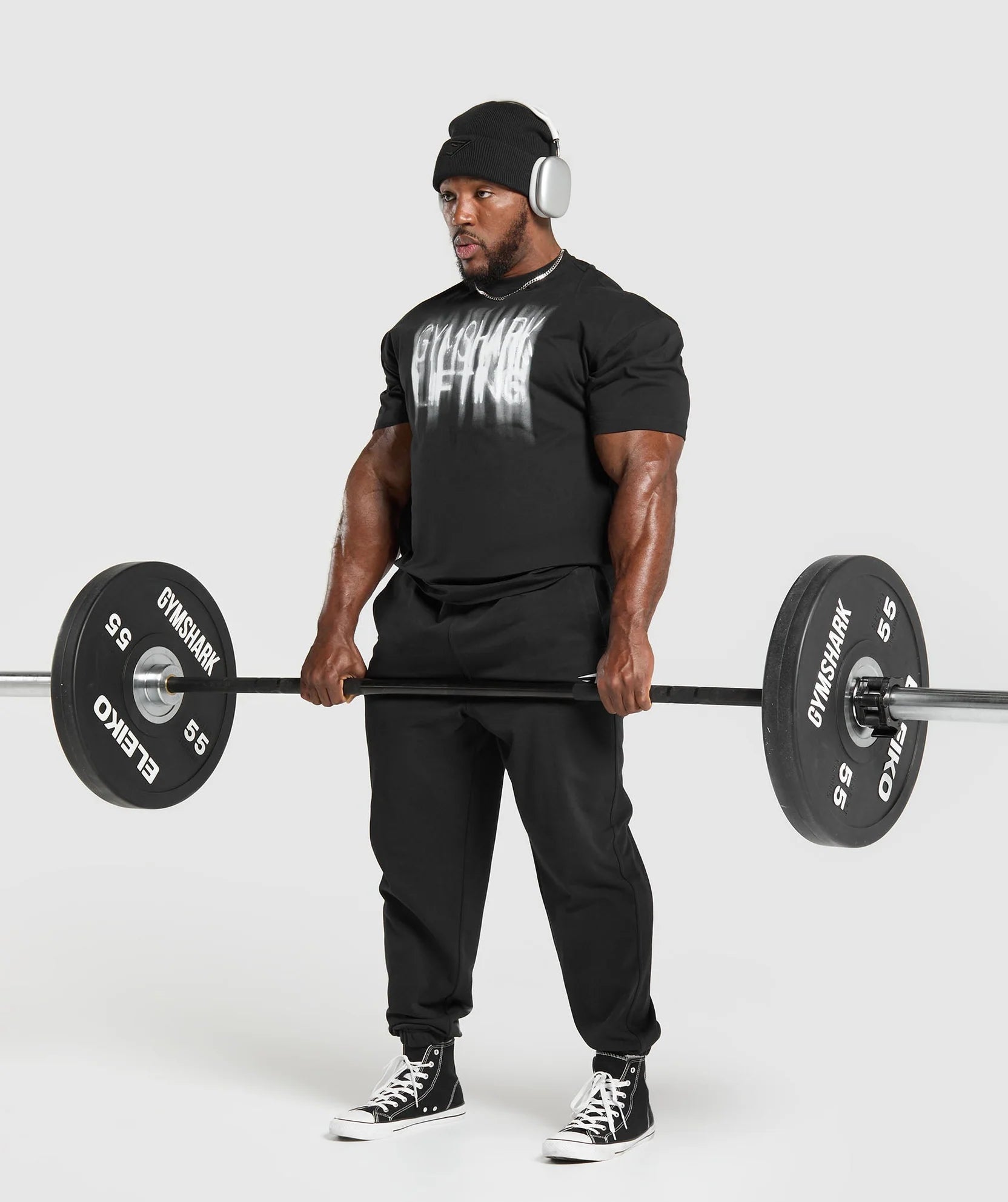 GYMSHARK Chalk T-Shirt