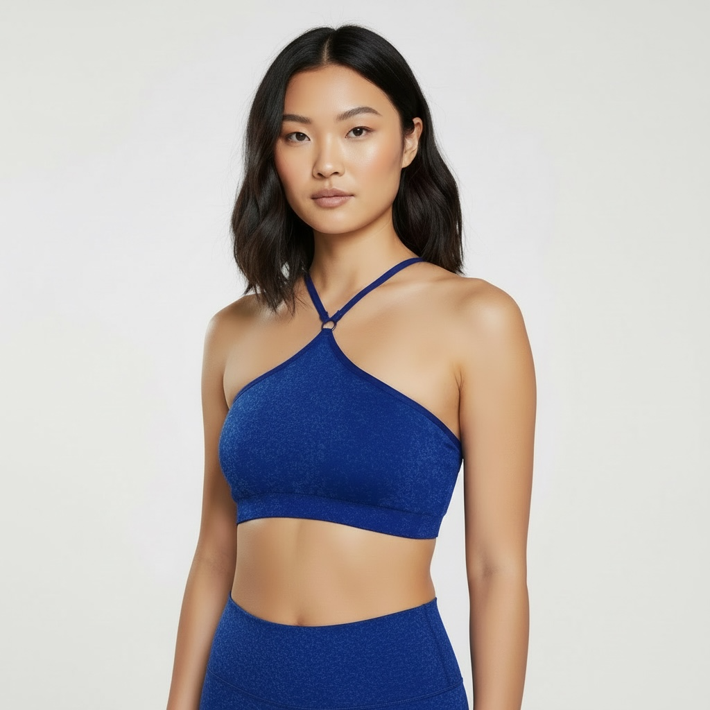 GYMSHARK ADAPT FLECK SEAMLESS HALTERNECK BRALETTE