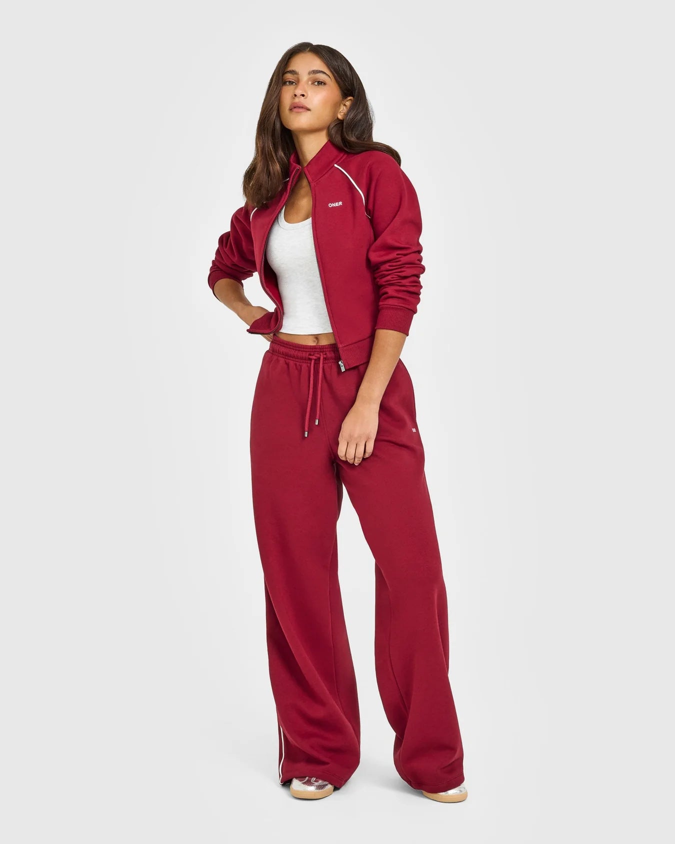 ONER ACTIVE JERSEY TRACKSUIT STRAIGHT LEG JOGGERS