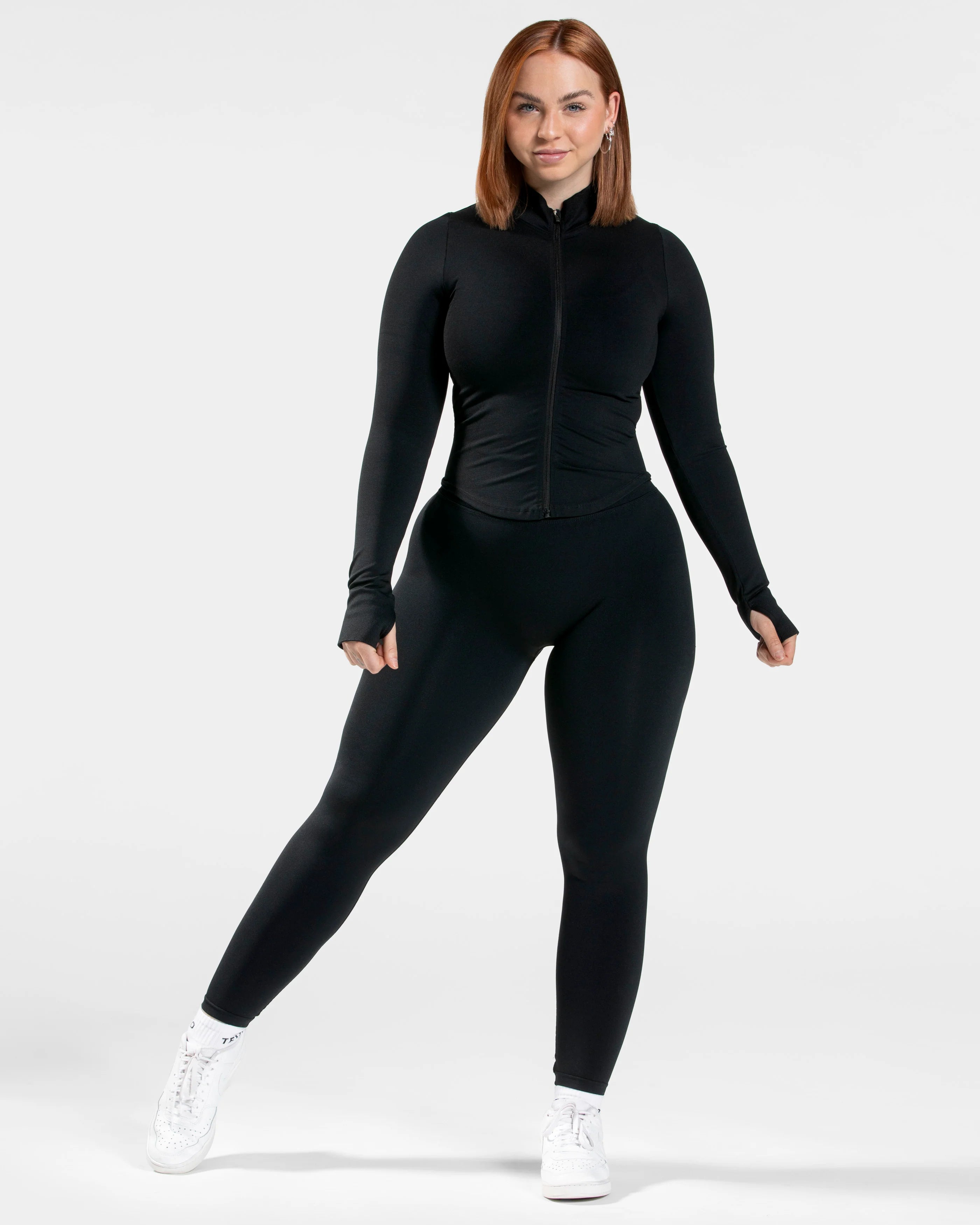 Teveo Femme Shaping Zip Jacket  ‘Black’