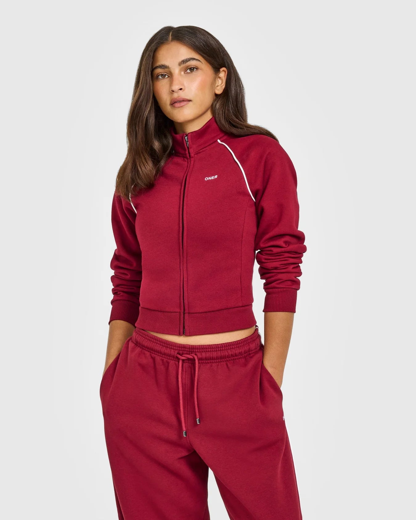 ONER ACTIVE JERSEY TRACKSUIT ZIP THROUGH JACKET