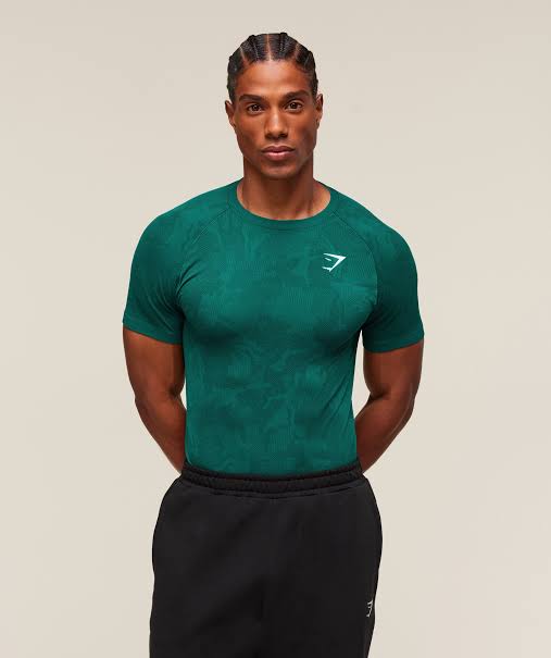 GYMSHARK GEO SEAMLESS T-SHIRT