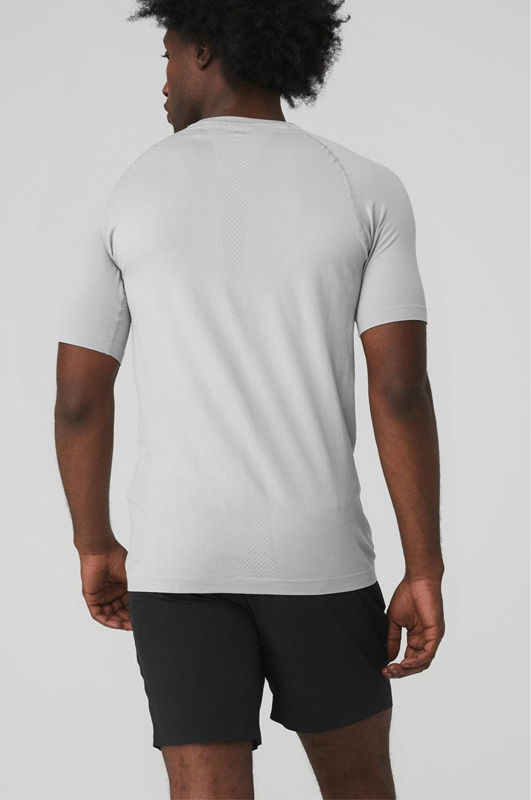 Alo Yoga Men’s Short Sleeves | Amplify Seamless Short Sleeve Tee - Azula sportswear