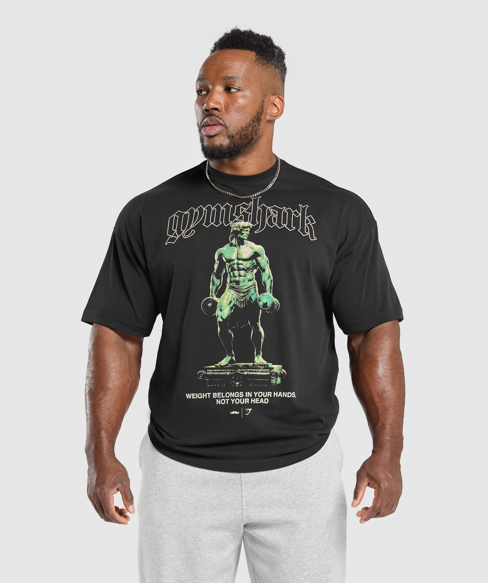 GYMSHARK MOVEMBER GRAPHIC T-SHIRT