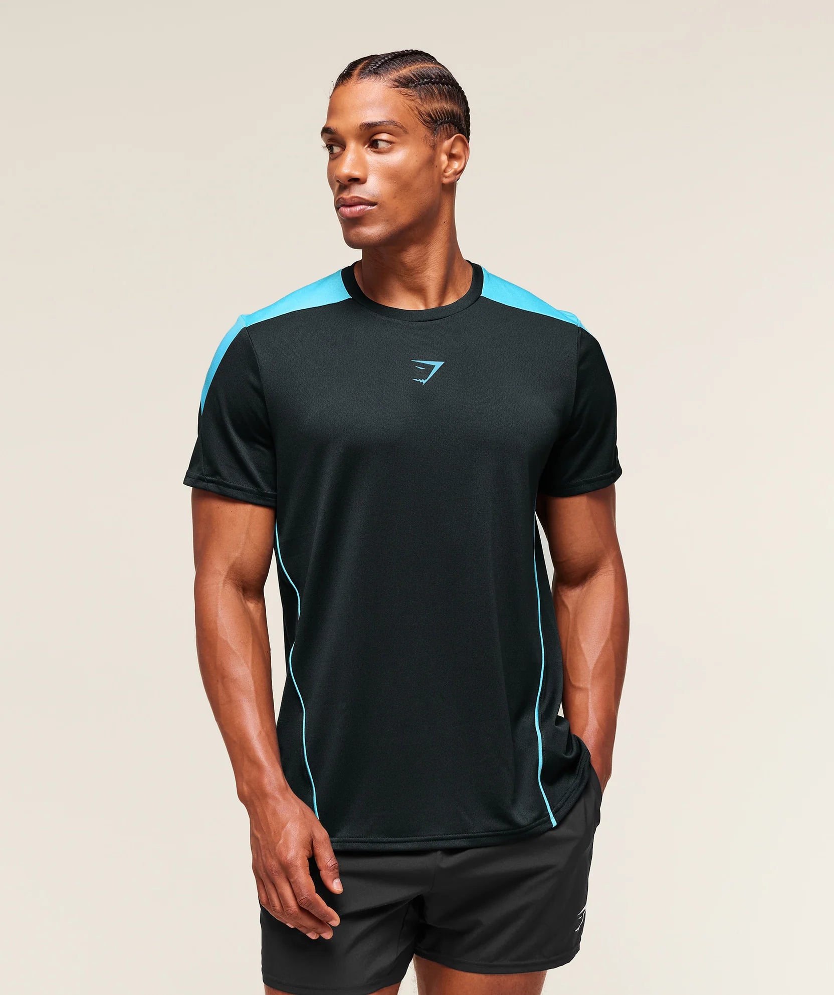 GYMSHARK ARRIVAL BLOCK T-SHIRT