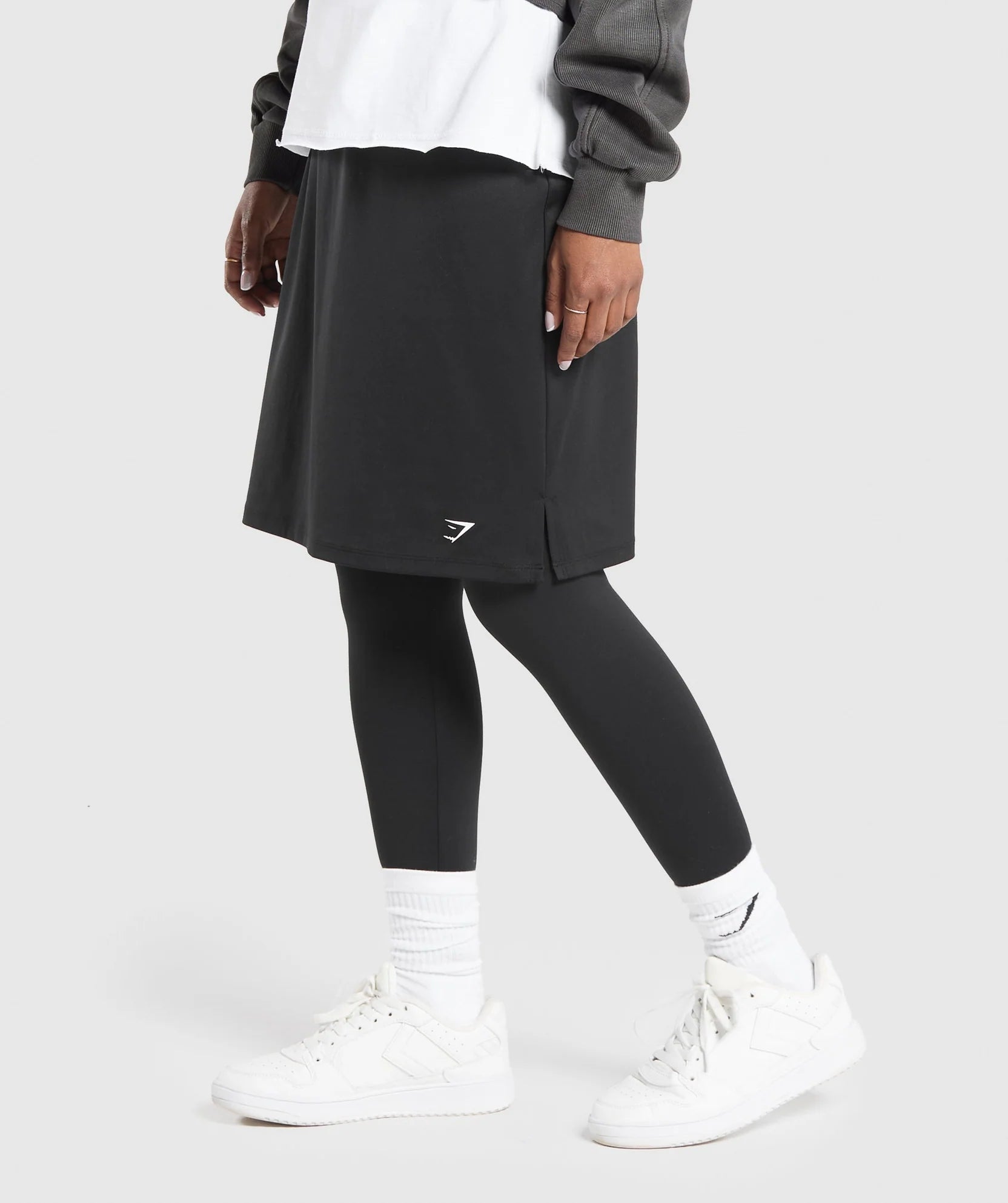GYMSHARK 2 IN 1 HIGH WAISTED SKIRT LEGGINGS