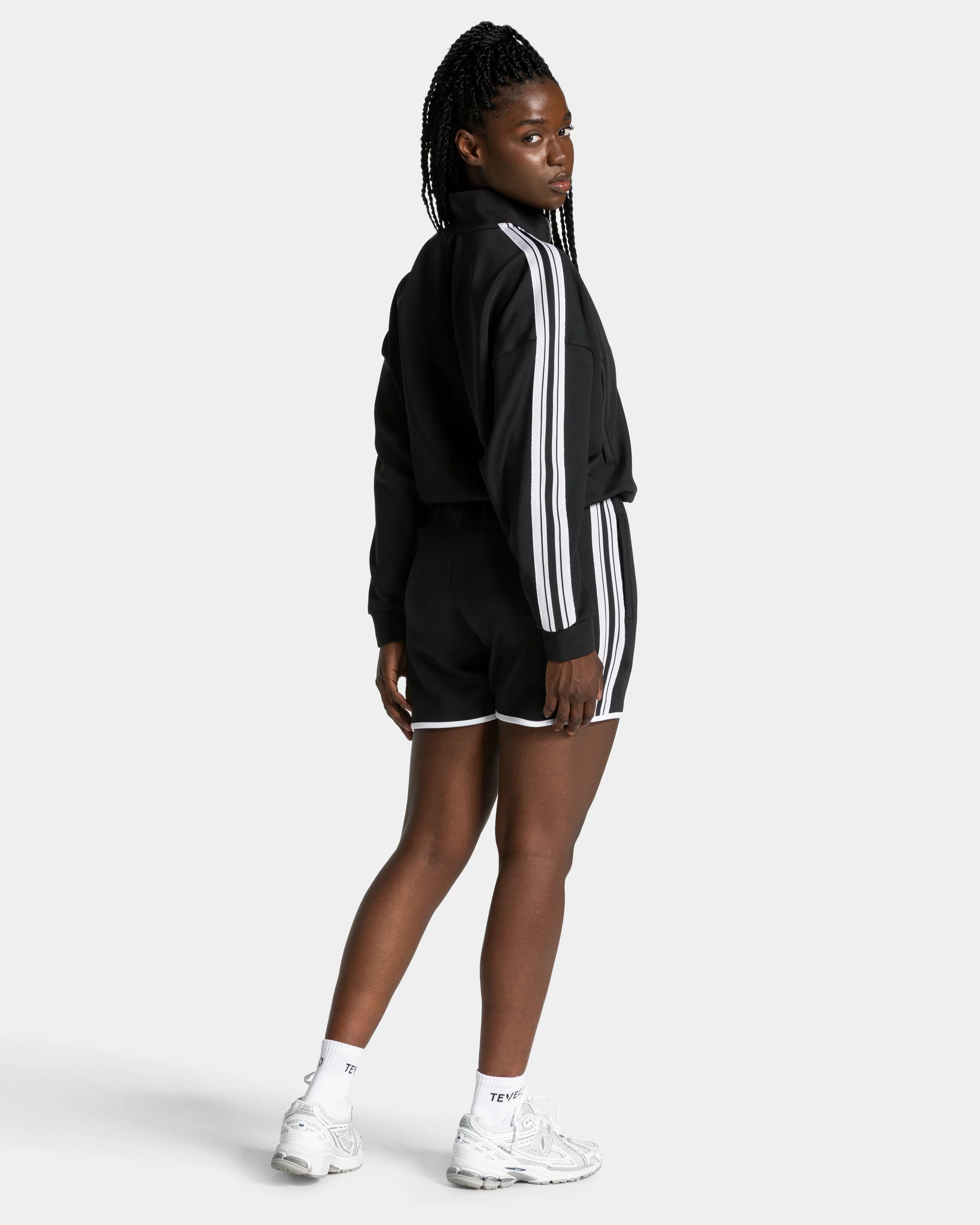 Teveo Club Cropped Zip Jacket ‘Black’