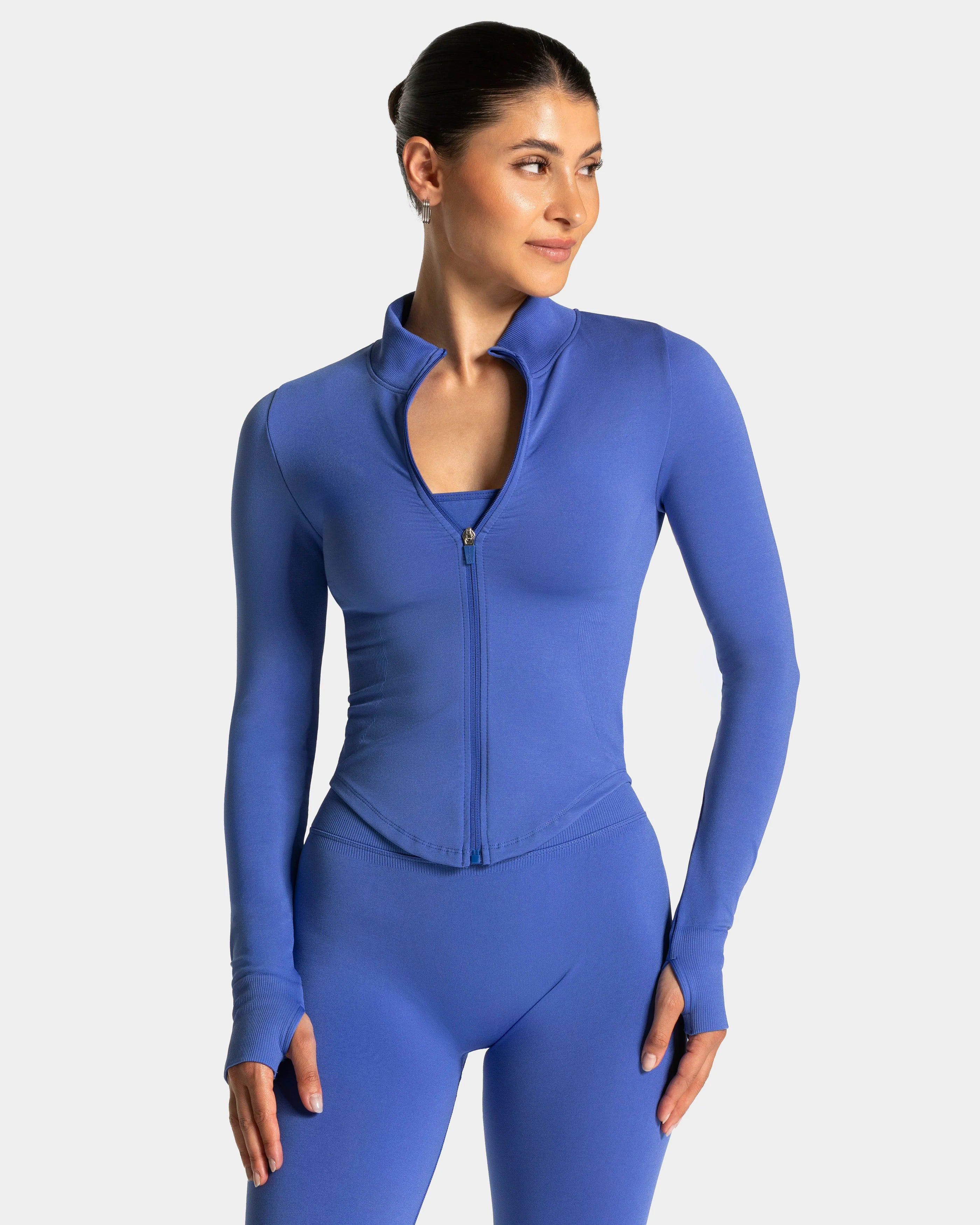 Teveo Femme Shaping Zip Jacket  ‘Royal blue’