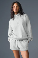 Alo Accolade 1/4 Zip Pullover - Azula sportswear – Azula sportswear