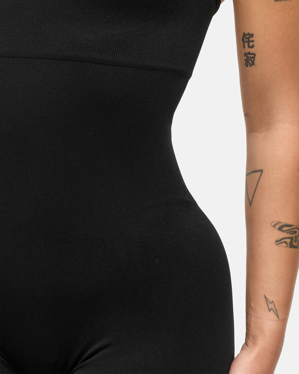 Oace Toned Halter Onesie Bodysuit (Long)