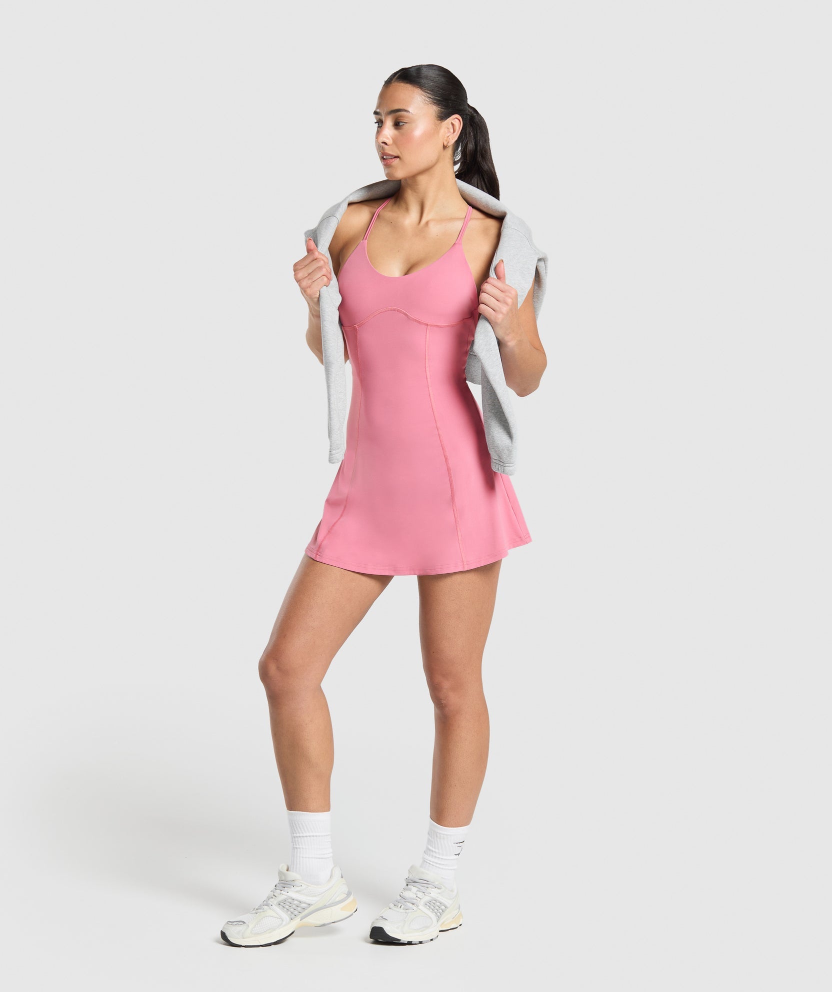 GYMSHARK STRAPPY 2-IN-1 DRESS