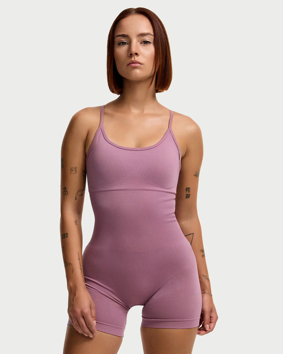 Oace Toned Active Onesie Bodysuit (Short)