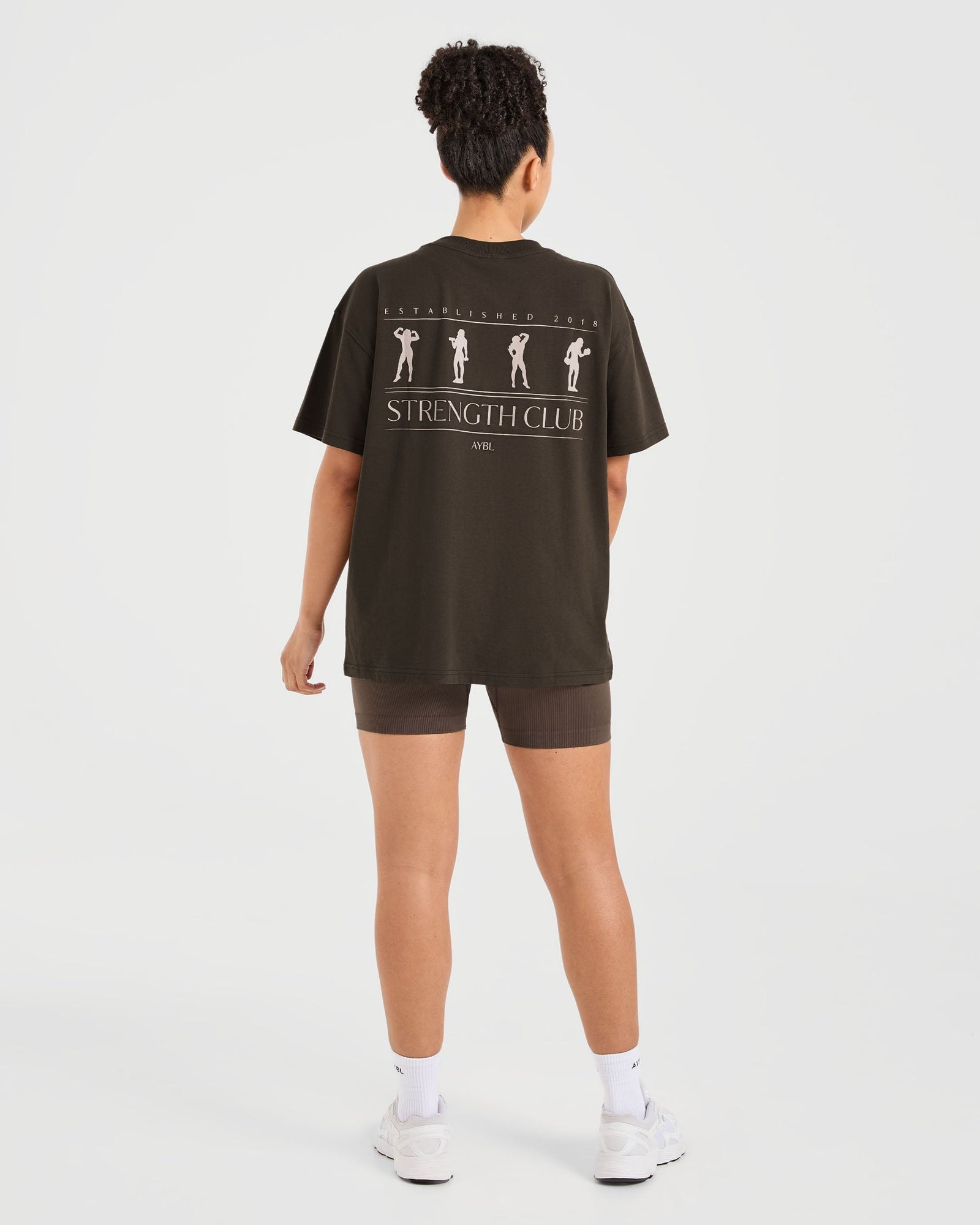 AYBL STRENGTH CLUB OVERSIZED T SHIRT