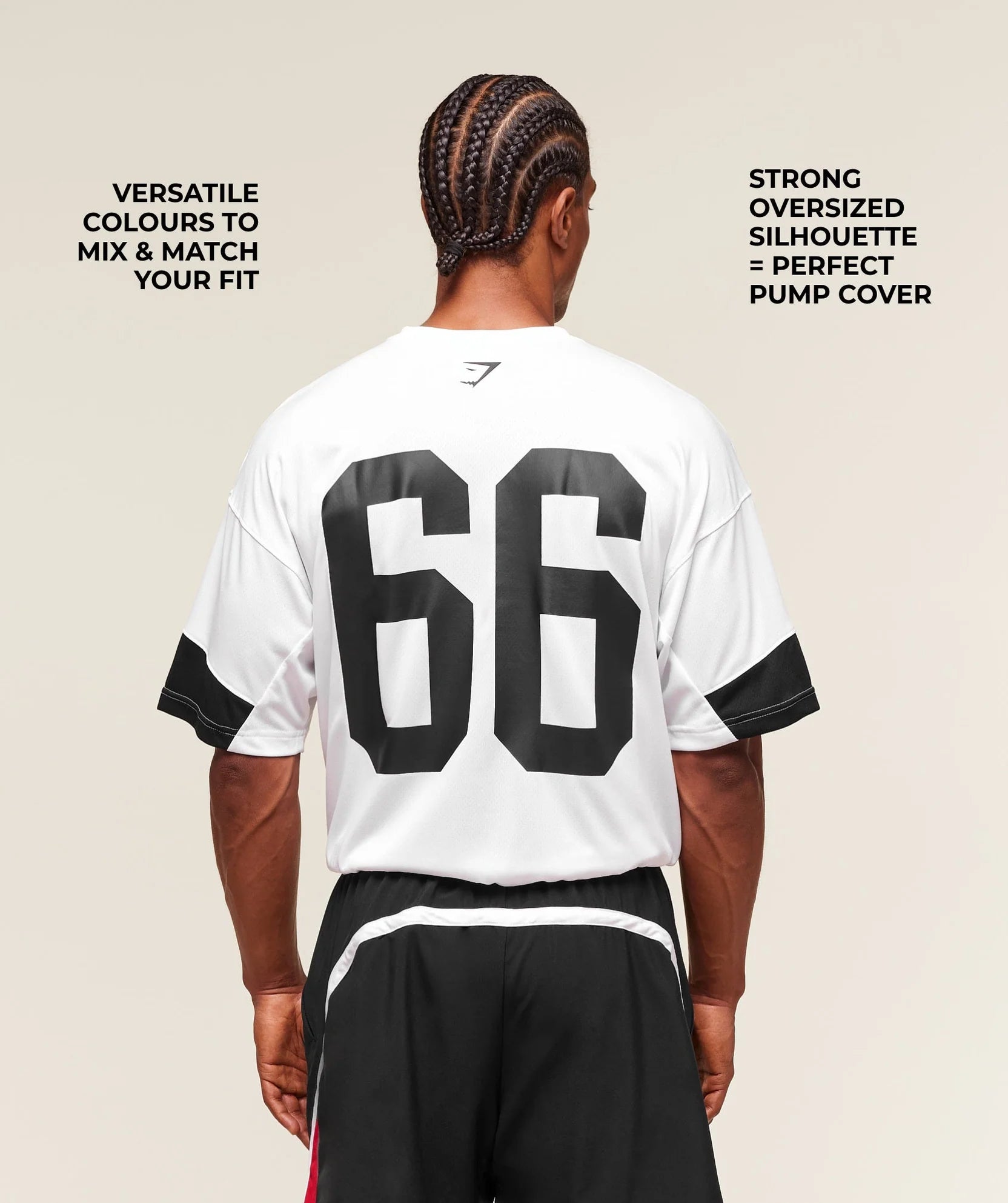 GYMSHARK CAMPUS OVERSIZED T-SHIRT