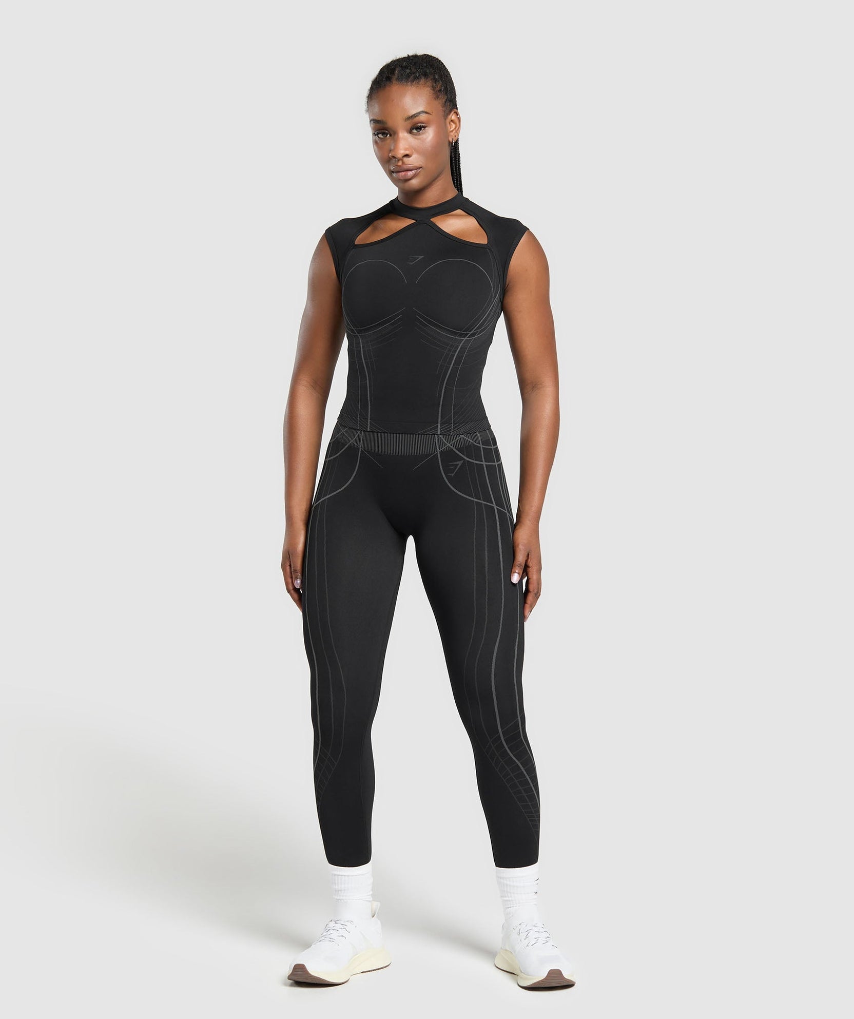 GYMSHARK APEX SEAMLESS MIDI T-SHIRT