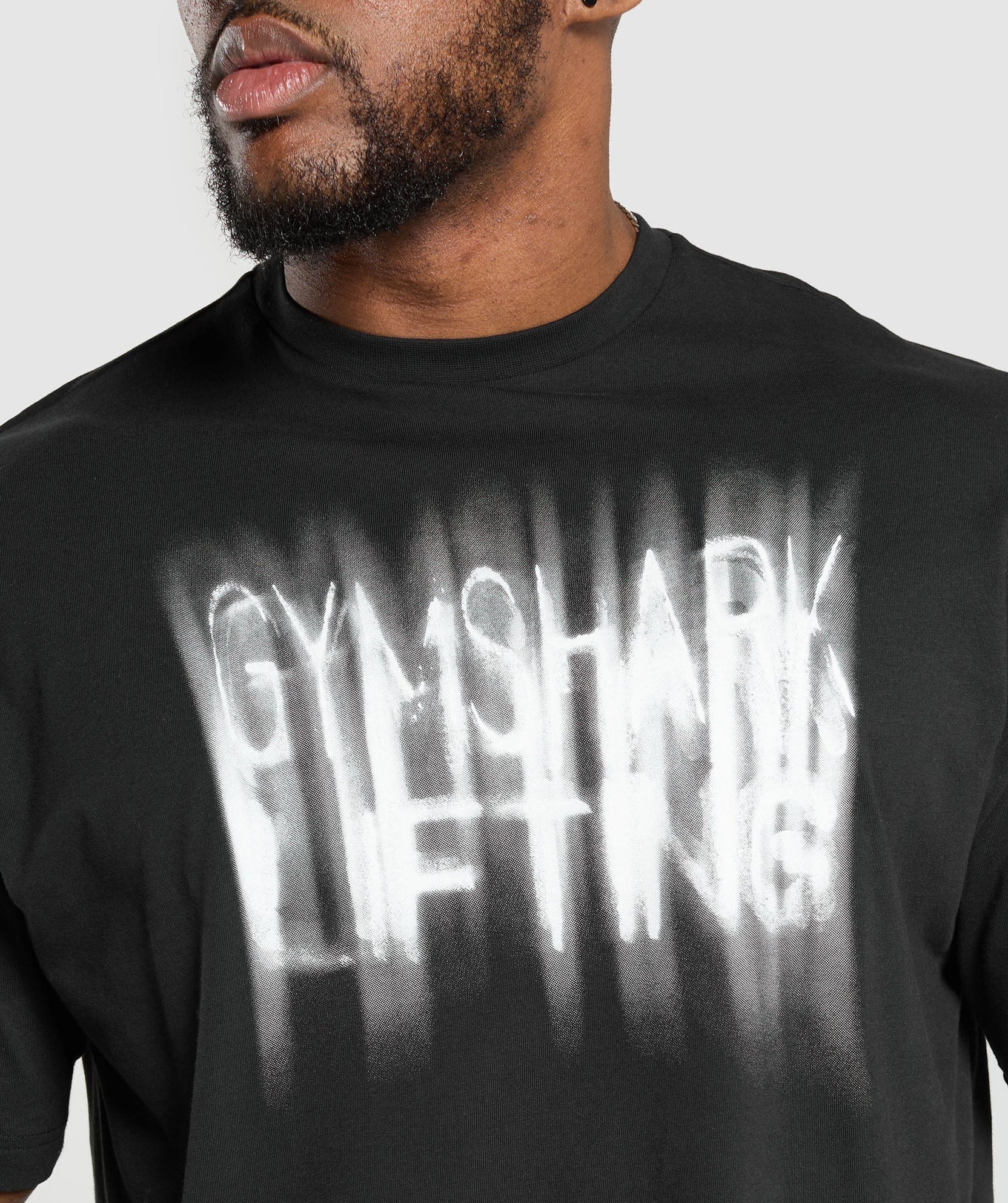 GYMSHARK Chalk T-Shirt