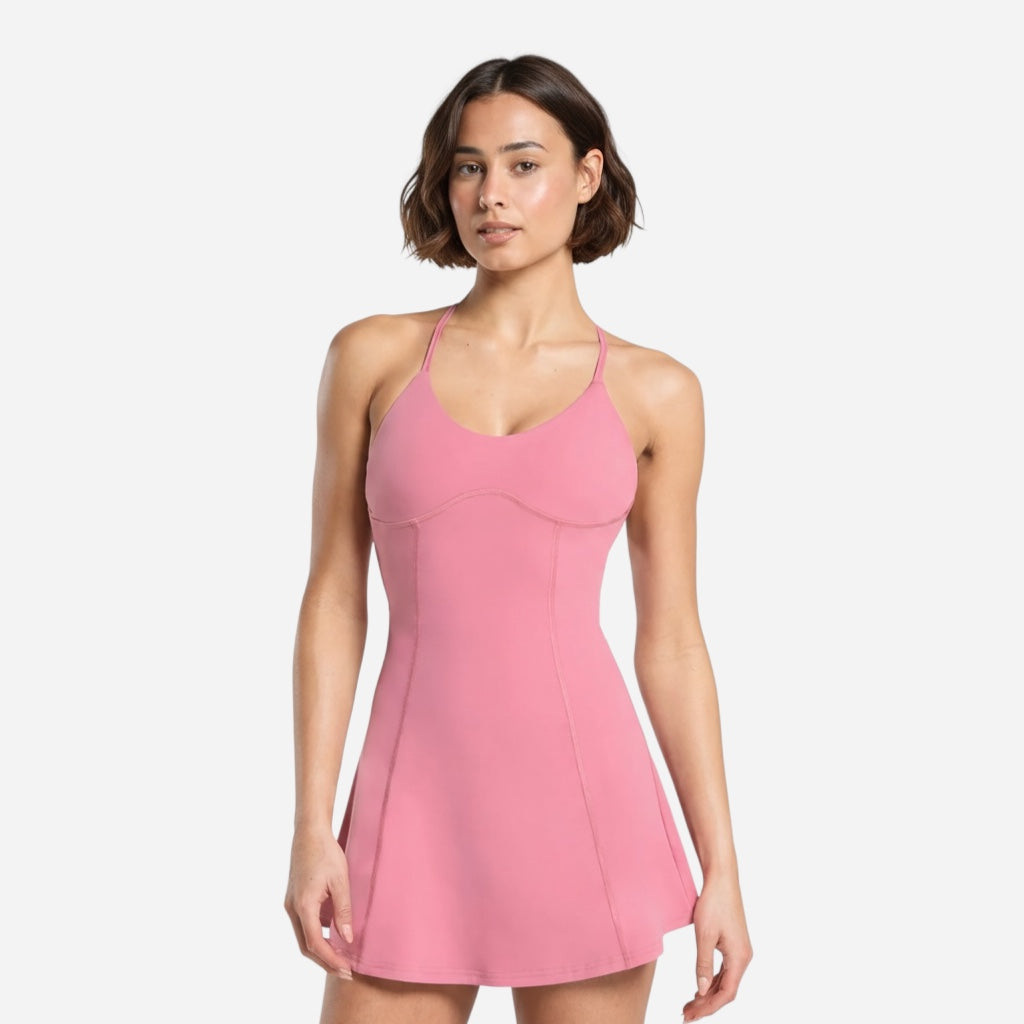 GYMSHARK STRAPPY 2-IN-1 DRESS