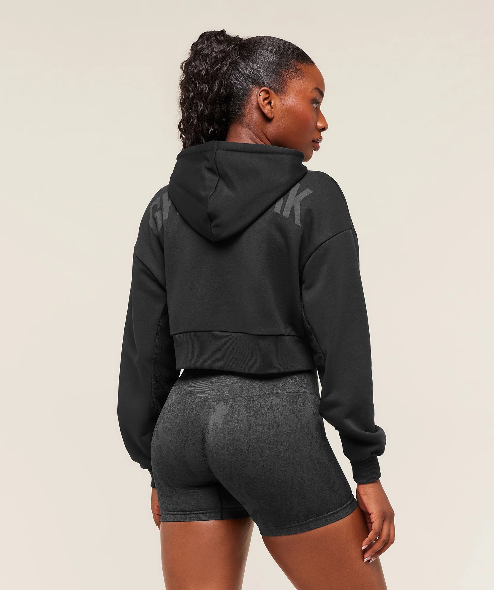 GYMSHARK POWER MIDI ZIP HOODIE