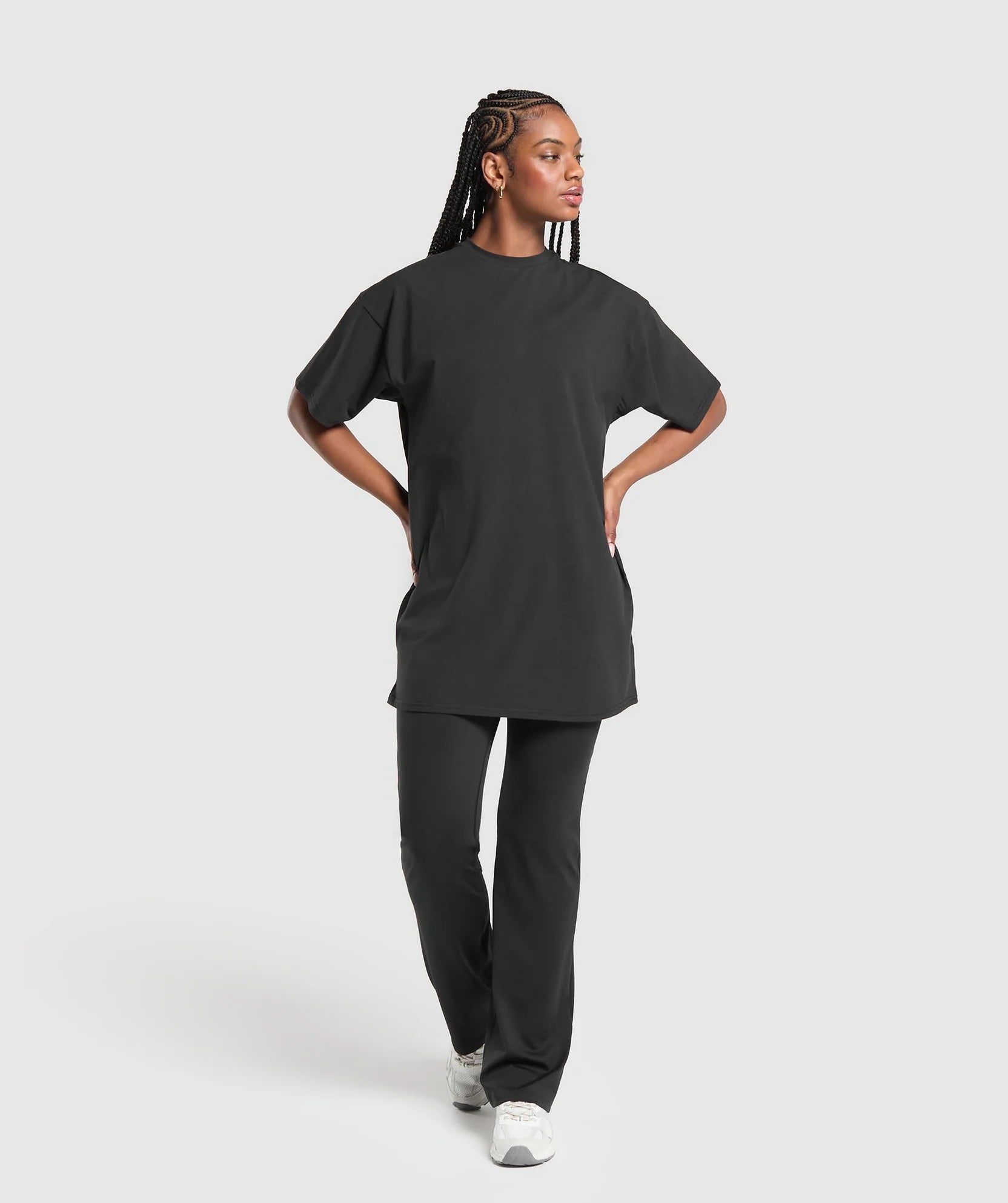 GYMSHARK OVERSIZED T-SHIRT DRESS