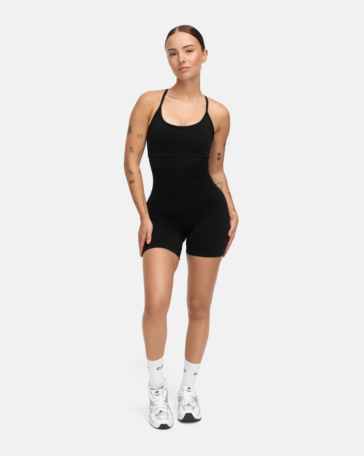 Oace Toned Active Onesie Bodysuit (Short)