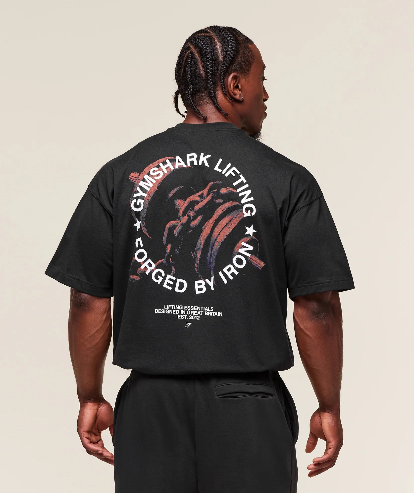 GYMSHARK FORGED BY IRON T-SHIRT