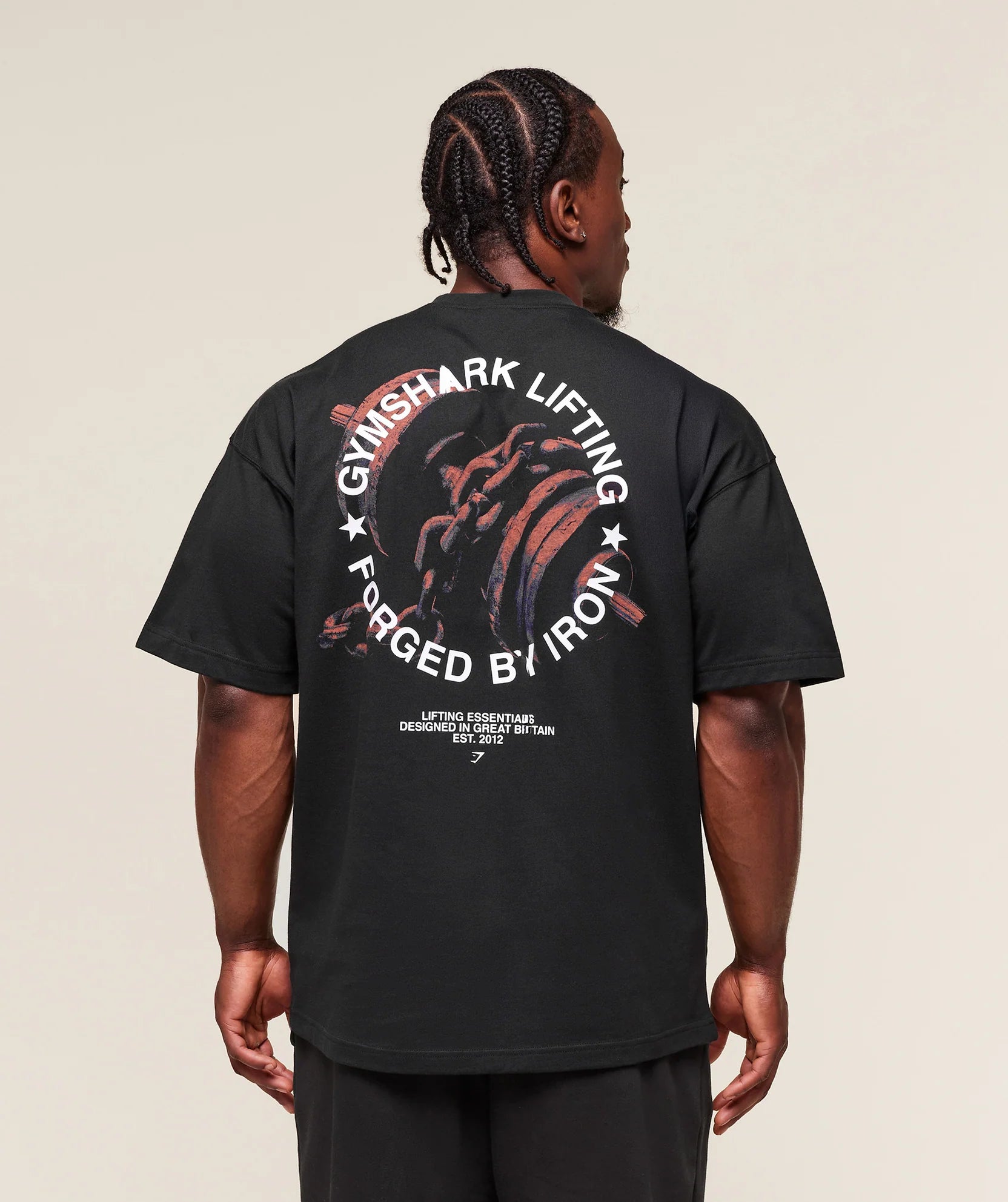 GYMSHARK FORGED BY IRON T-SHIRT